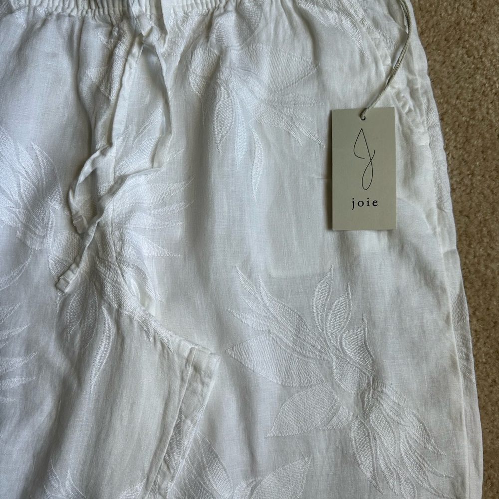 Joie White Linen Garment - Picture 2 of 6